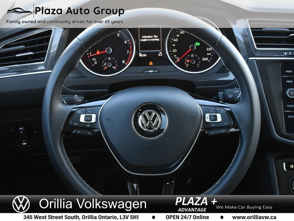 2021 Volkswagen Tiguan COMFORTLINE ONE OWNER | NO ACCIDENTS | ALLOY RIMS | LEATHER SEATS | APPLE CARPLAY ANDROID AUTO