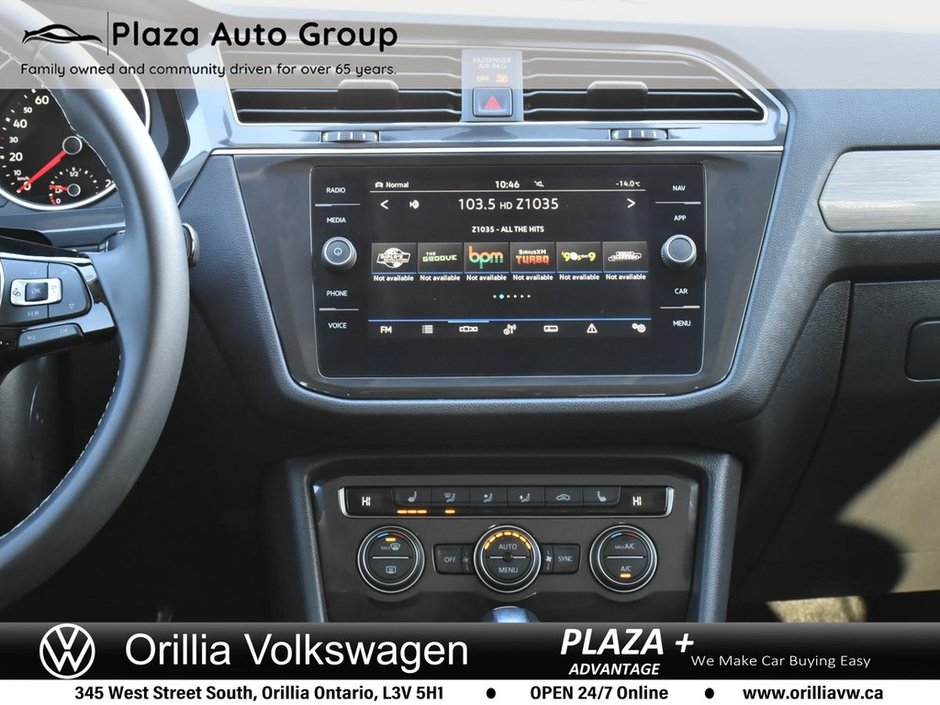 2021 Volkswagen Tiguan COMFORTLINE ONE OWNER | NO ACCIDENTS | ALLOY RIMS | LEATHER SEATS | APPLE CARPLAY ANDROID AUTO