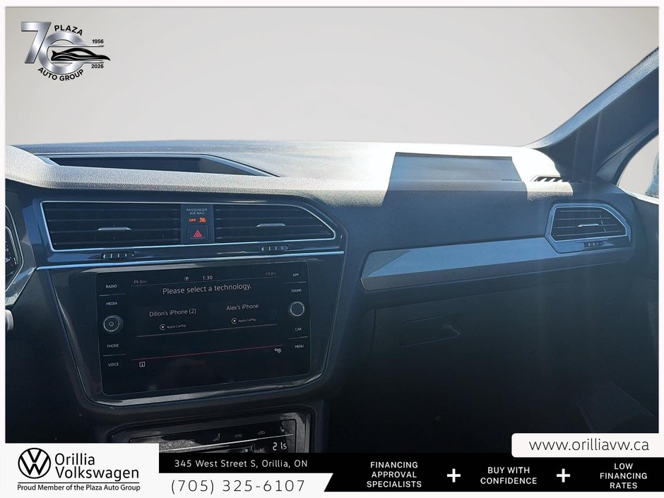2022 Volkswagen Tiguan Comfortline R-Line Black Edition 4MOTION AWD | Panoramic Roof | R Line Black
