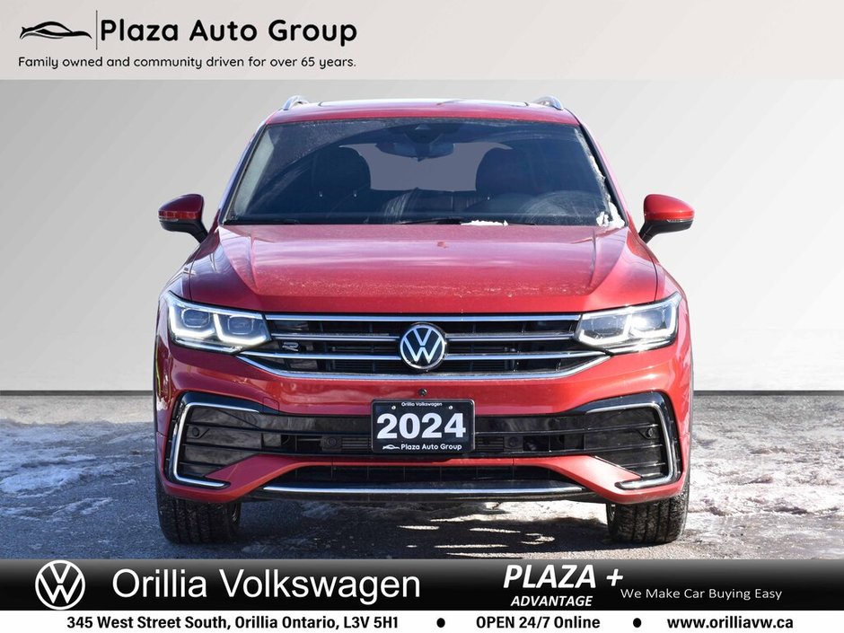 2024 Volkswagen Tiguan HIGHLINE R-LINE GREAT CONDITION | PANO SUNROOF | REMOTE START | HEATED + VENTILATED SEATS