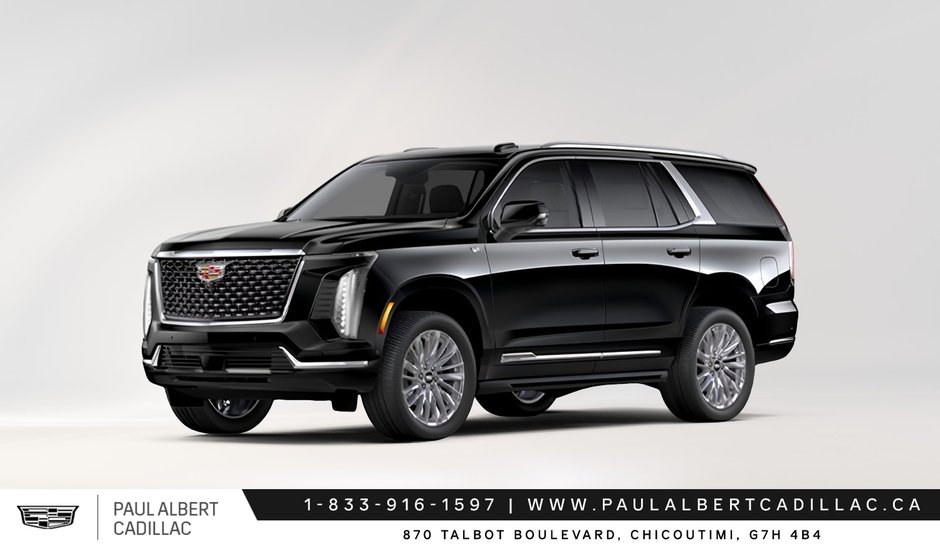2026 Cadillac ESCALADE LUXURY 4WD (1SB) LUXURY in Chicoutimi, Quebec - w940px