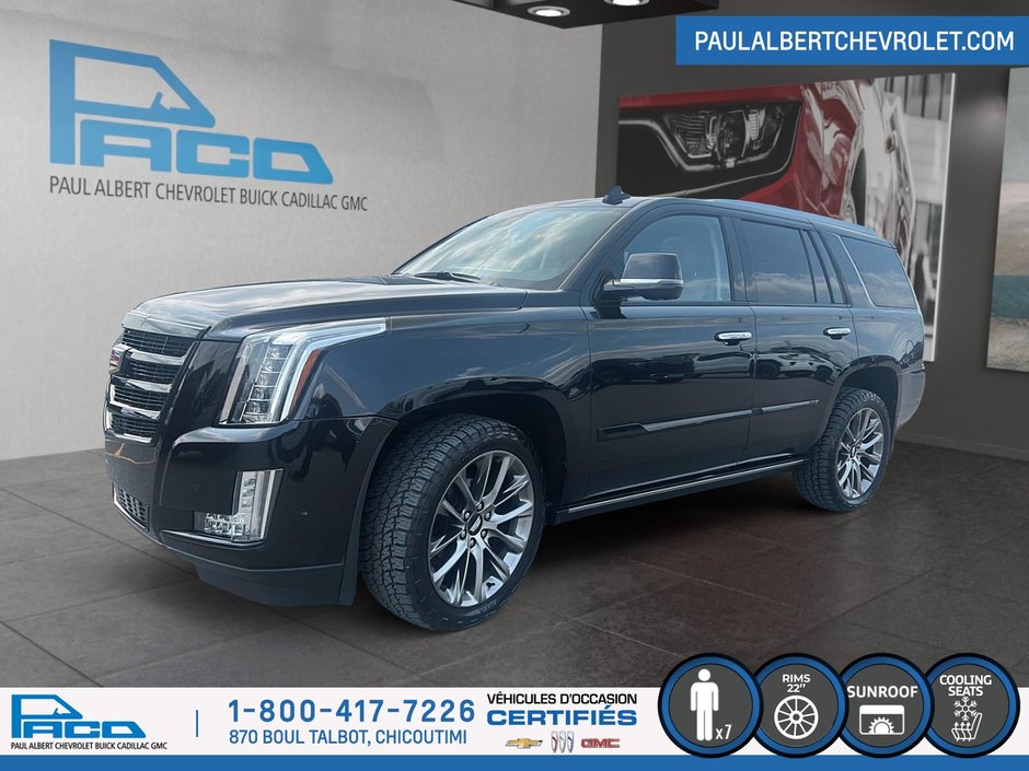 2020 Cadillac Escalade 4WD 4DR PREMIUM LUXU in Chicoutimi, Quebec - w940px