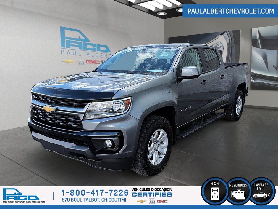 2022 Chevrolet COLORADO CABINE, LWB 4WD CREW CAB 128 LT in Chicoutimi, Quebec - w940px