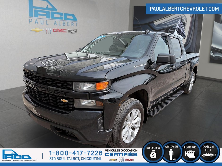 2021 Chevrolet SILVERADO 1500 4WD C 4WD CREW CAB 147 CU in Chicoutimi, Quebec - w940px
