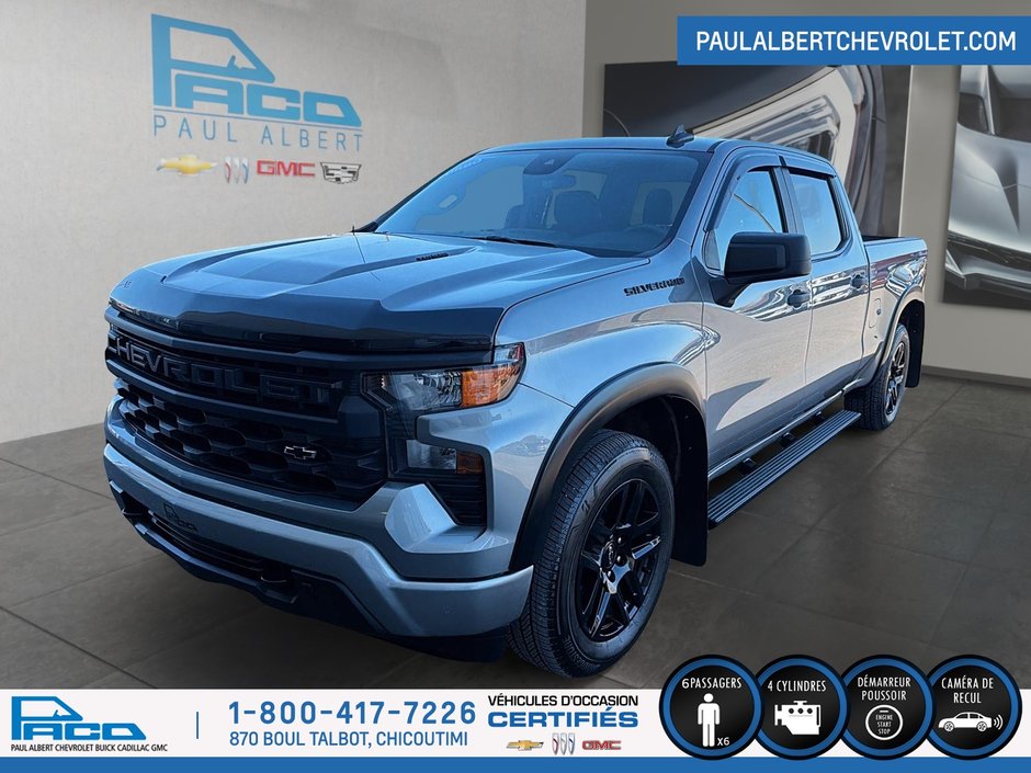 2023 Chevrolet SILVERADO 1500 4WD CREW CAB 147 CU in Chicoutimi, Quebec - w940px