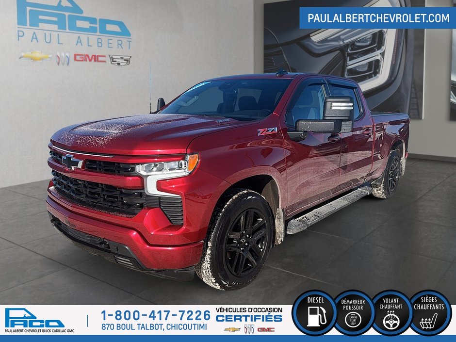 2024 Chevrolet SILVERADO 1500 4WD CREW CAB 147 RST in Chicoutimi, Quebec - w940px