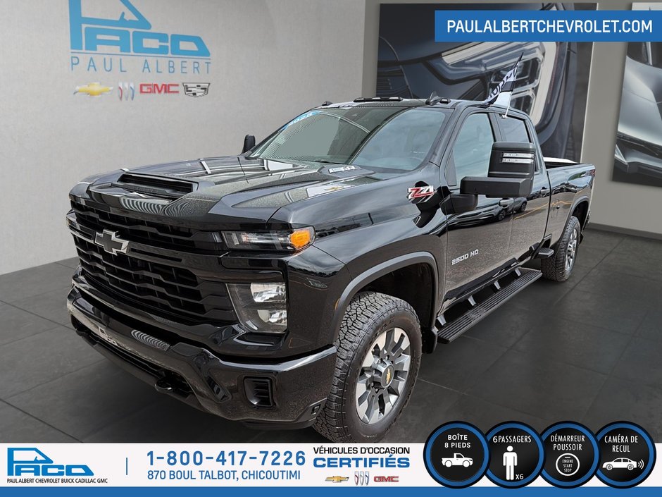 2025 Chevrolet SILVERADO 2500H 4WD CREW CAB 159 CUSTOM in Chicoutimi, Quebec - w940px