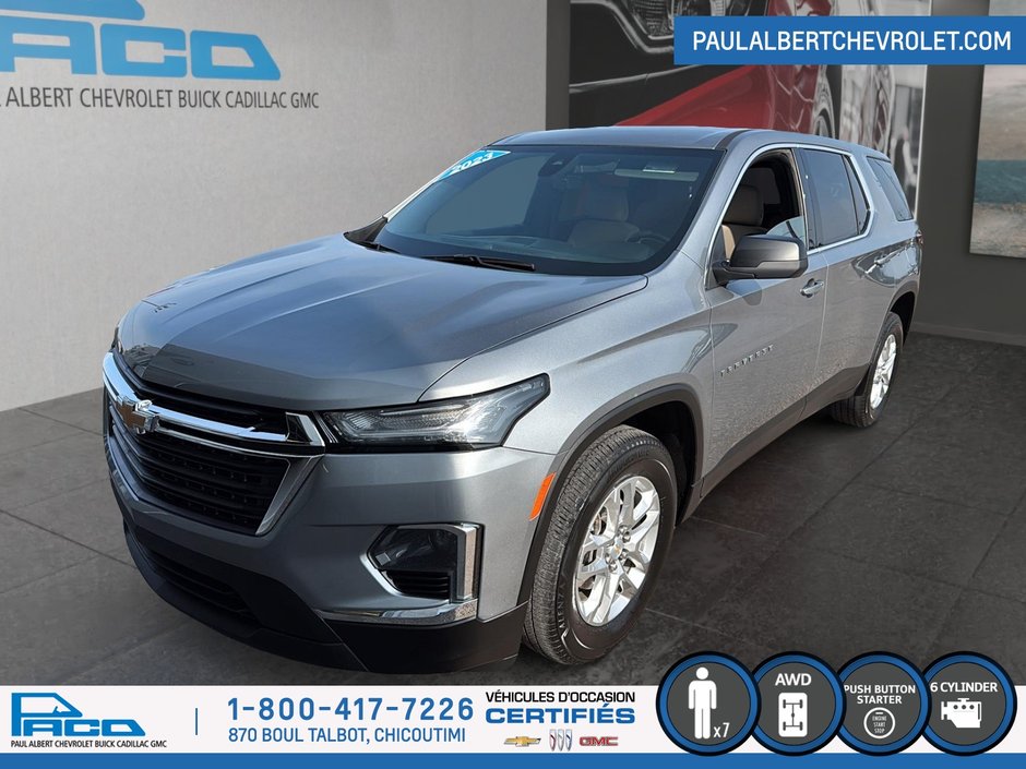 2023 Chevrolet Traverse AWD AWD 4DR LS W/1LS in Chicoutimi, Quebec - w940px