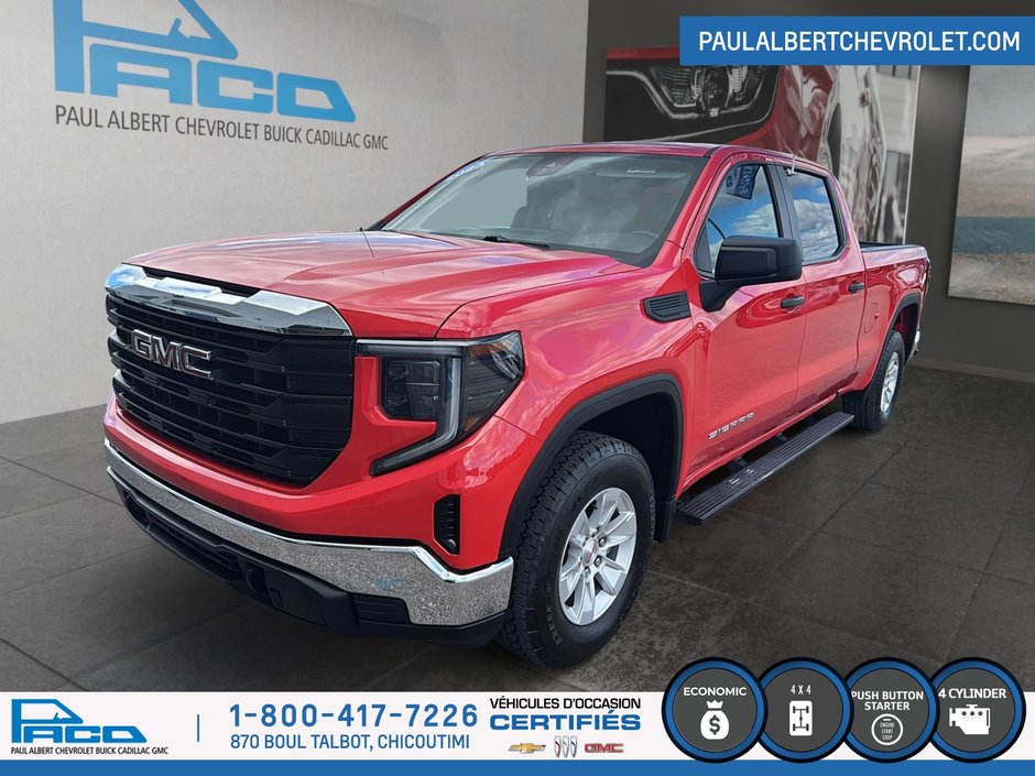 2023 GMC SIERRA 1500 4WD CREW CAB 147 PRO in Chicoutimi, Quebec - w940px