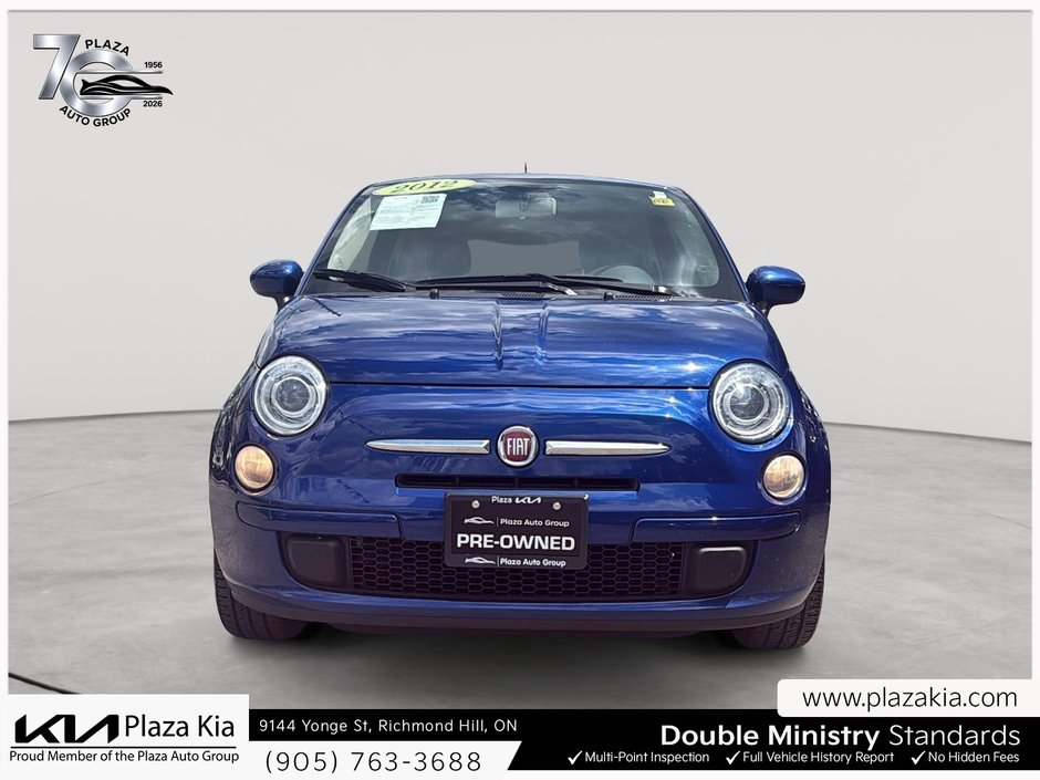 2012 Fiat 500 Pop