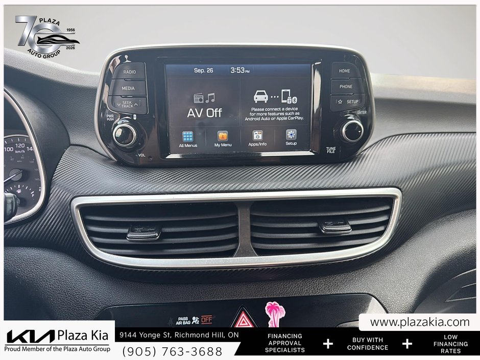 2019 Hyundai Tucson Essential Safety Package
