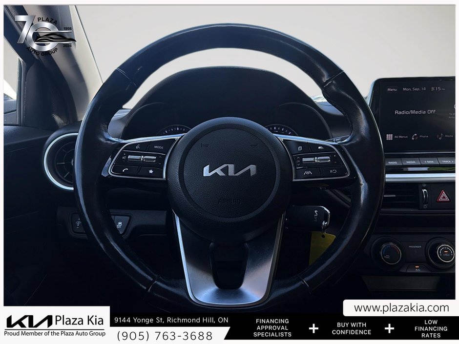 2023 Kia Forte EX *Heated Seats | Wireless Charging | Blind Spot Ass