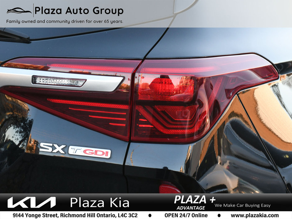 2021 Kia Seltos SX Turbo CPO|Fully Loaded|Certified|AWD For Winter