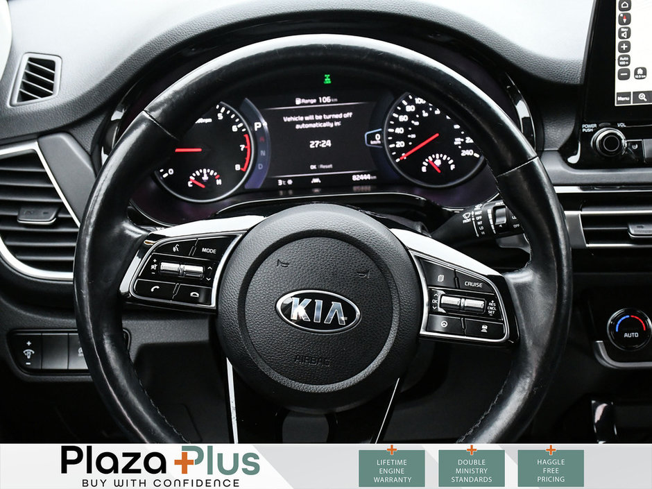 2021 Kia Seltos EX Premium CPO|Nav|Leather|Sunroof|AWD|Carplay|