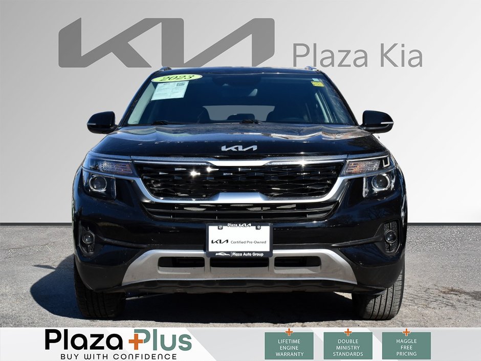 2023 Kia Seltos EX CPO | Low Mileage | Clean Carfax | Backup Camera | Bluetooth