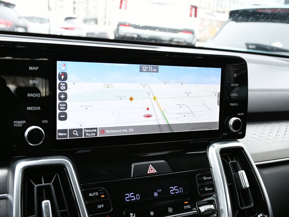 2022 Kia Sorento SX CPO|6 SEATER|360 CAM|BOSE AUDIO|AWD|