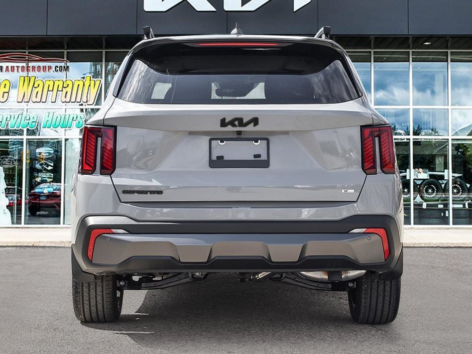 2025 Kia Sorento X-Line Limited Black Interior-4