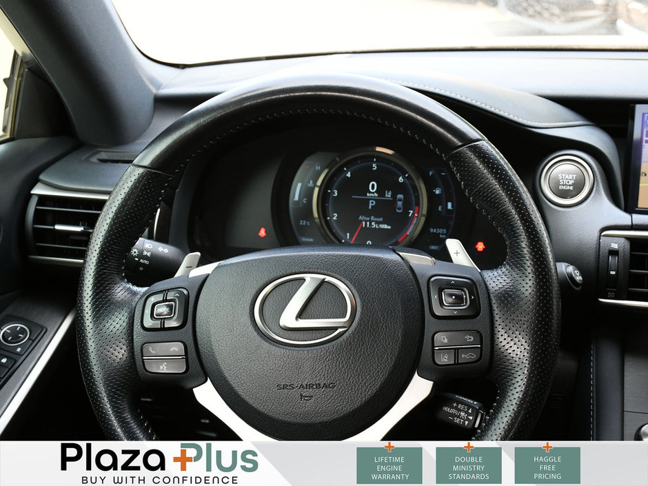 2019 Lexus IS 300 F-SPORT 2 Certified | Navigation | Ventilated Seats | Sunroof