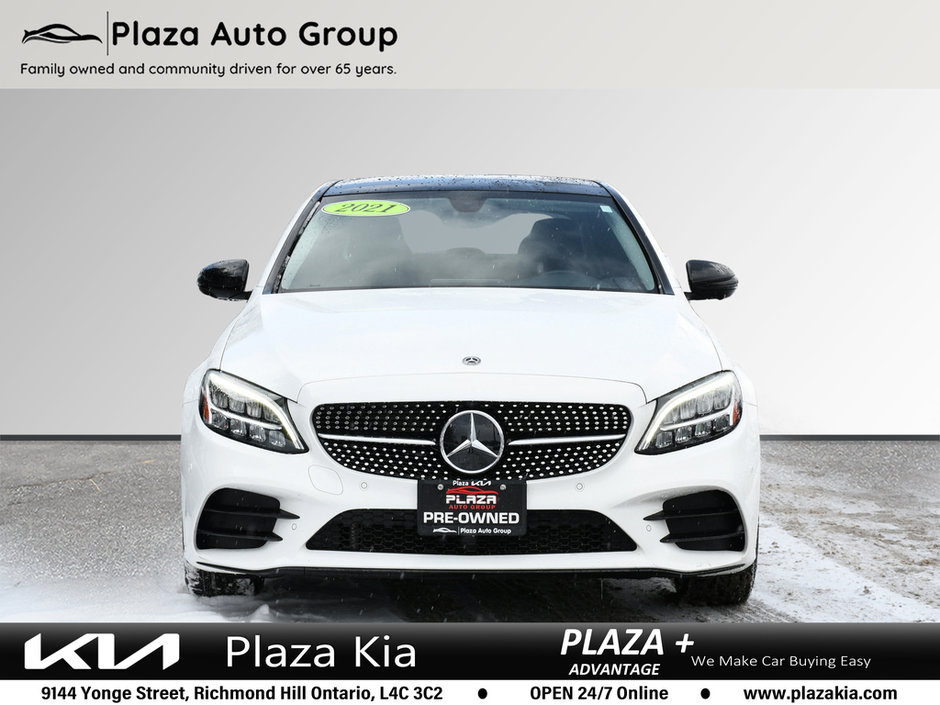 2021 Mercedes-Benz C-Class C 300 PREMIUM PKG|SPORT PKG|BURMESTER SOUND|