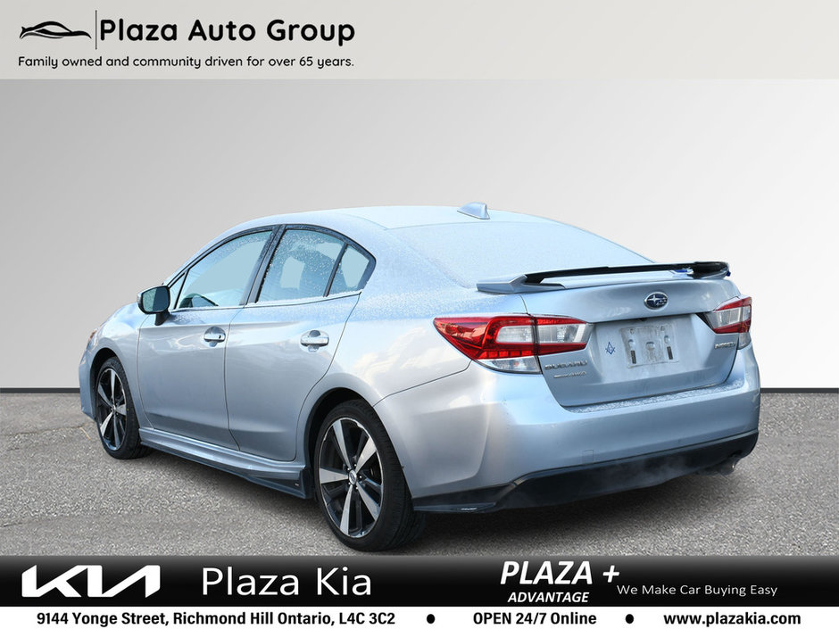 2018 Subaru Impreza 2.0i Sport Package Leather|Sunroof|Nav|Blind Spot Monitor|