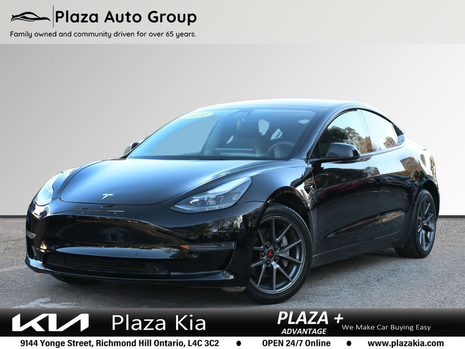 2021 Tesla MODEL 3 Standard Range Plus Auto Pilot|Glass Roof|15 Inch Display|