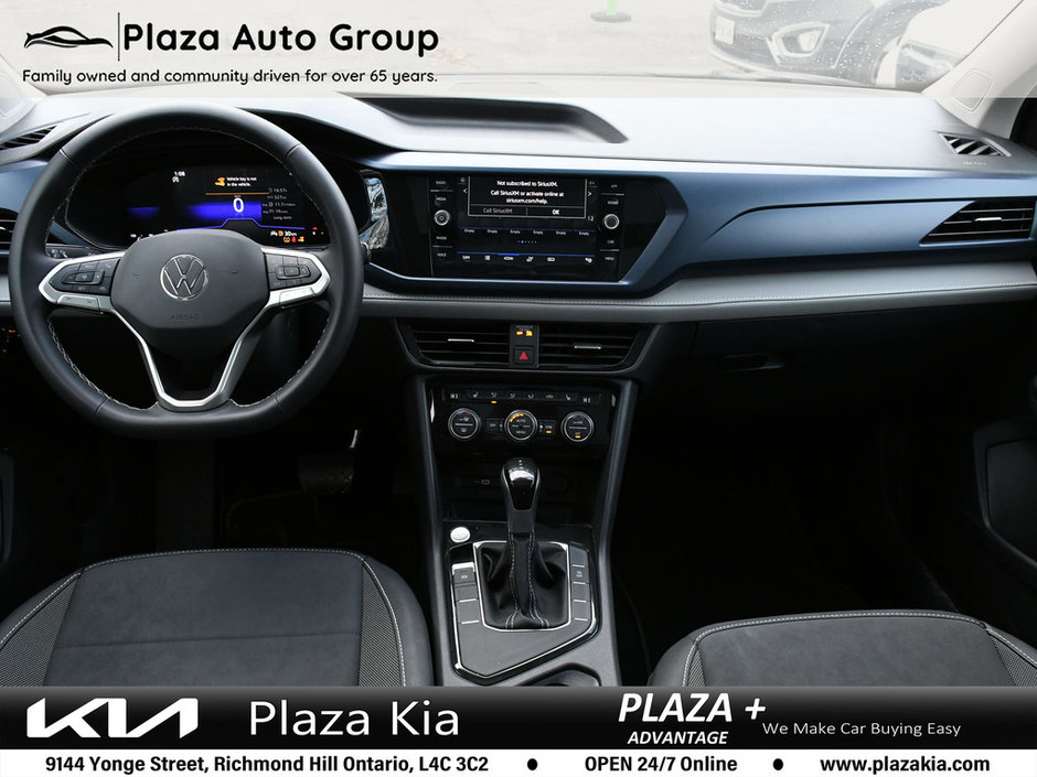 2024 Volkswagen Taos Comfortline Pano Roof|Carplay|Blind Spot Assist|Low Kms|