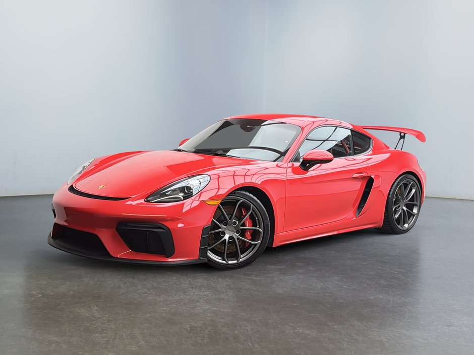 Porsche 718 Cayman GT4 Manual w/ Full Bucket Seats 2020 à Laval, Québec