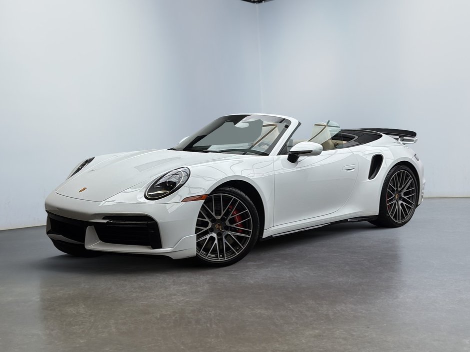2021 Porsche 911 Turbo Cabriolet Turbo SportDesign Package in Laval, Quebec