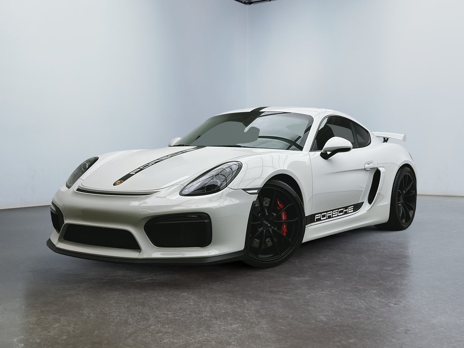 2016 Porsche Cayman GT4 manual Sport Chrono Pack in Laval, Quebec