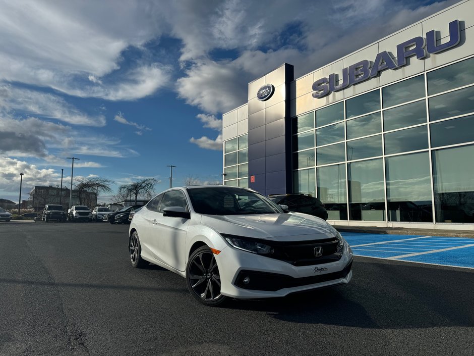 2020  Civic Coupe Sport Toit Sièges chauffants Carplay Manuelle in Sainte-Julie, Quebec