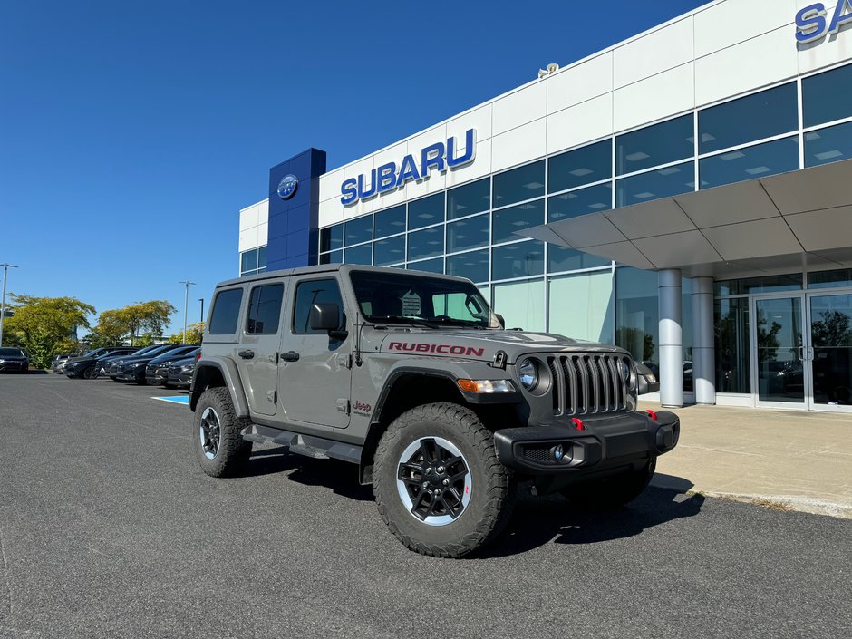 2021  Wrangler Unlimited Rubicon 2.0L 4X4 Cuir Navi Toit rigide in Sainte-Julie, Quebec