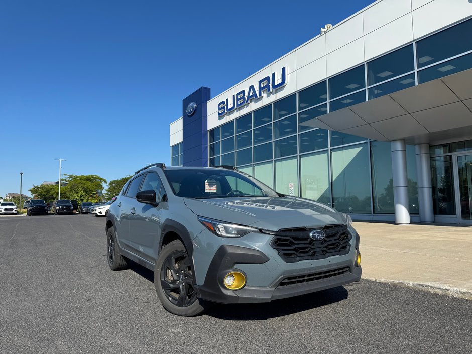 2024 Subaru Crosstrek Onyx 2.5L Carplay Toit ouvrant Volant chauffant in Sainte-Julie, Quebec