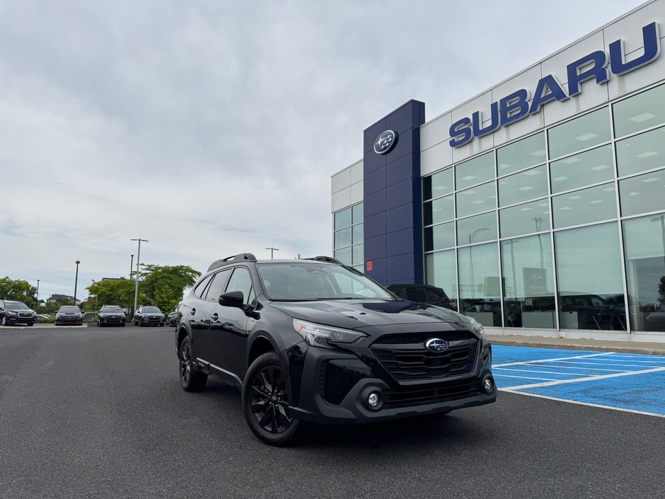 2024 Subaru Outback Onyx Toit ouvrant Harman Kardon Volant chauffant in Sainte-Julie, Quebec