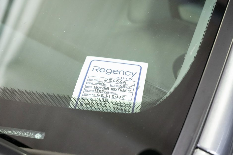 2016 Honda Odyssey EX-20