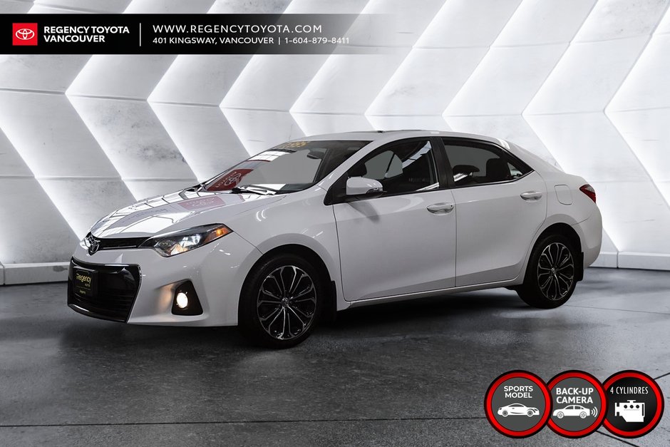 2015 Toyota Corolla S UPGRADE PACKAGE-0