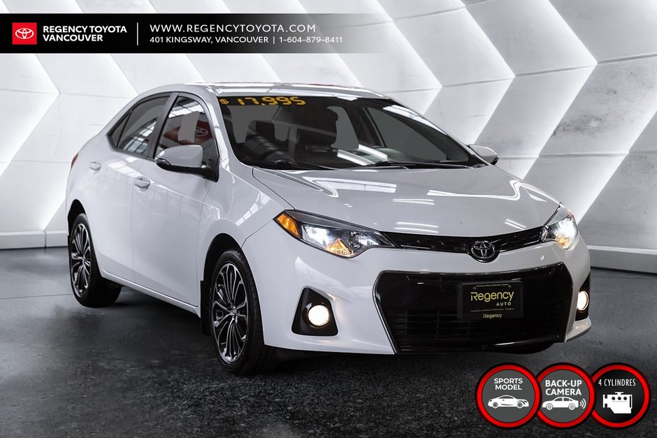 2015 Toyota Corolla S UPGRADE PACKAGE-2