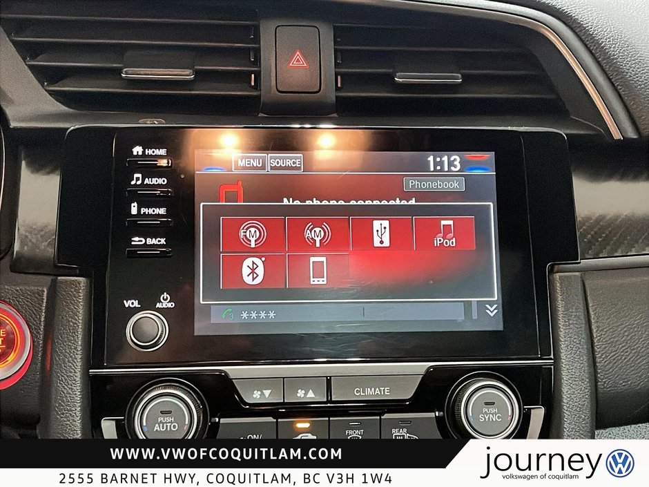 2019 Honda Civic Hatchback Sport CVT-17