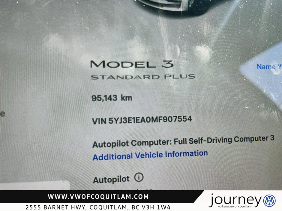 2021 Tesla MODEL 3 Standard Range Plus-12