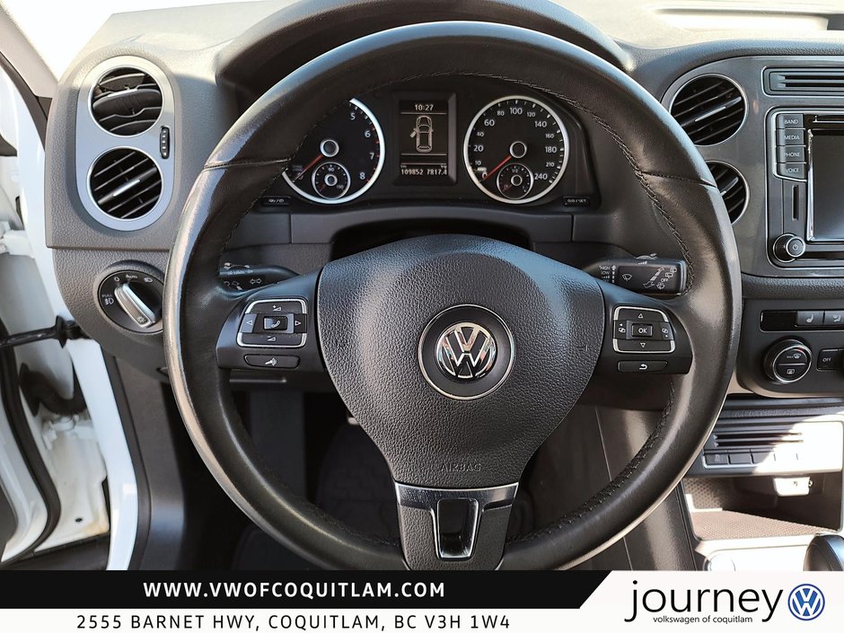 2017 Volkswagen Tiguan Comfortline 2.0T 6sp at w/Tip 4M-10