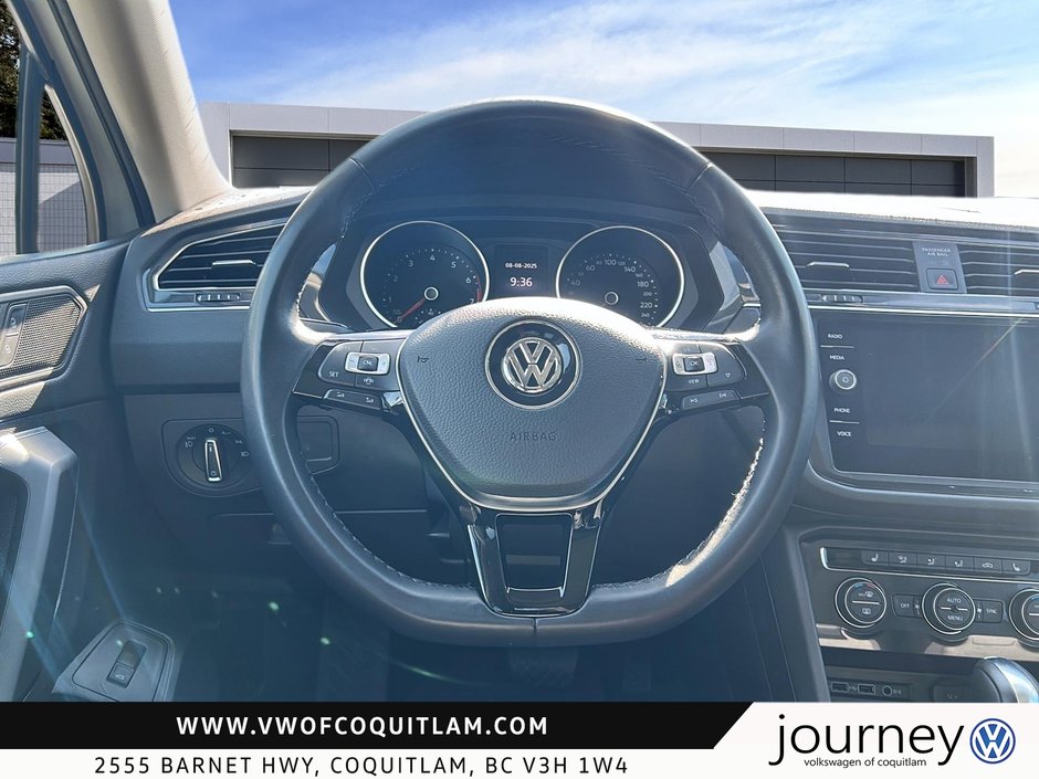 2019 Volkswagen Tiguan Comfortline 2.0T 8sp at w/Tip 4M-12
