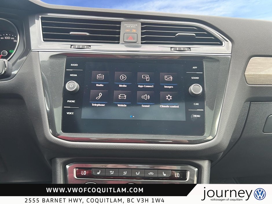 2019 Volkswagen Tiguan Comfortline 2.0T 8sp at w/Tip 4M-18