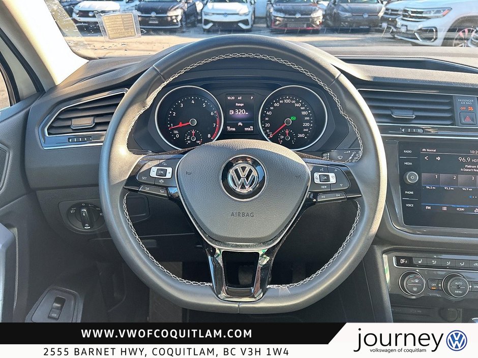 2021 Volkswagen Tiguan Comfortline 2.0T 8sp at w/Tip 4M-10