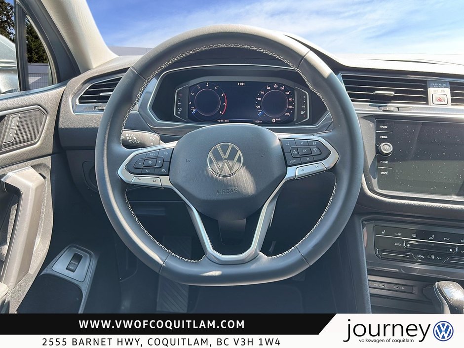 2022 Volkswagen Tiguan Comfortline 2.0T 8sp at w/Tip 4M-12