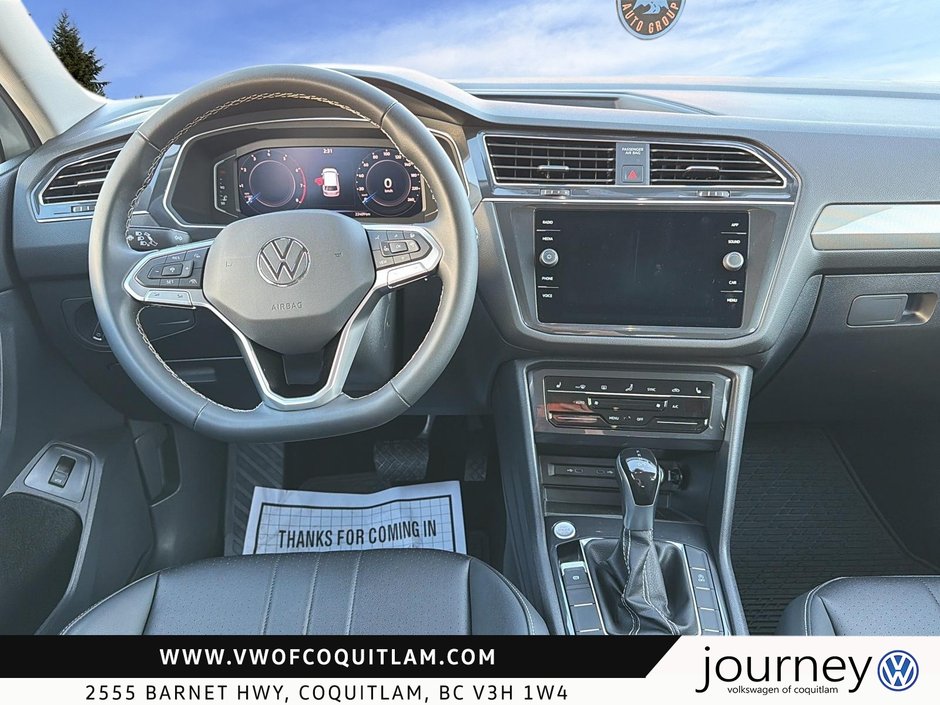 2023 Volkswagen Tiguan Comfortline 2.0T 8sp at w/Tip 4M-9
