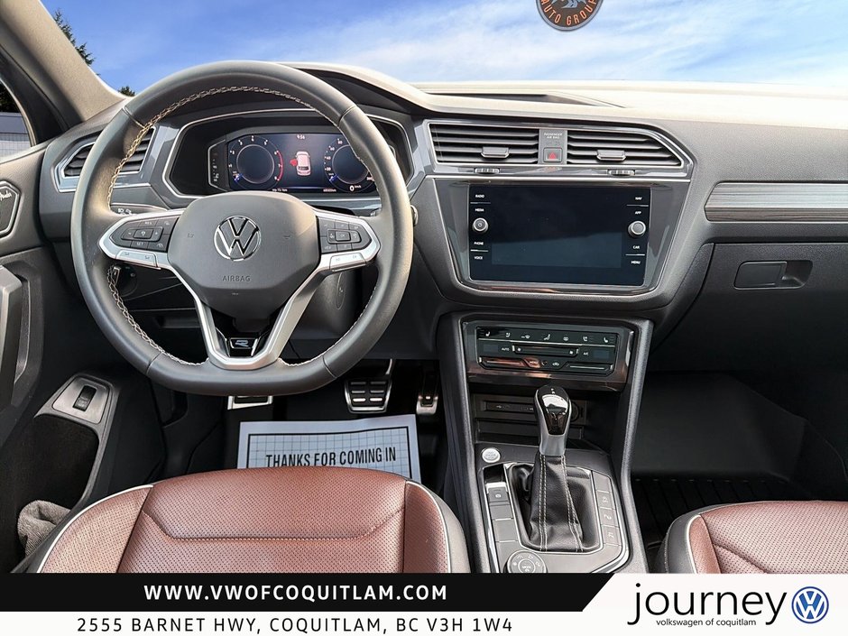 2023 Volkswagen Tiguan Comfortline R-Line Black 2.0T 8sp at w/Tip 4M-9