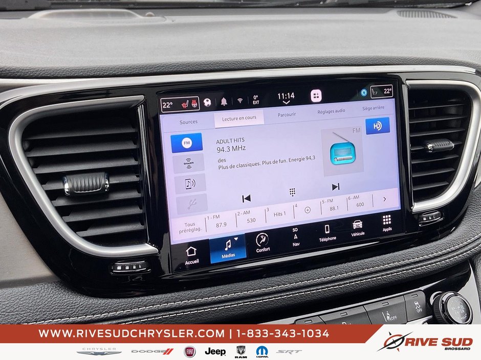 Chrysler Pacifica Hybrid Limited CUIR TOIT PANO GPS 2022