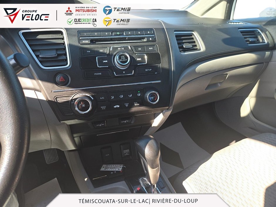 Honda Civic Sedan LX *AUTOMATIQUE, CRUISE, AIR CLIMATISÉ* 2014-11