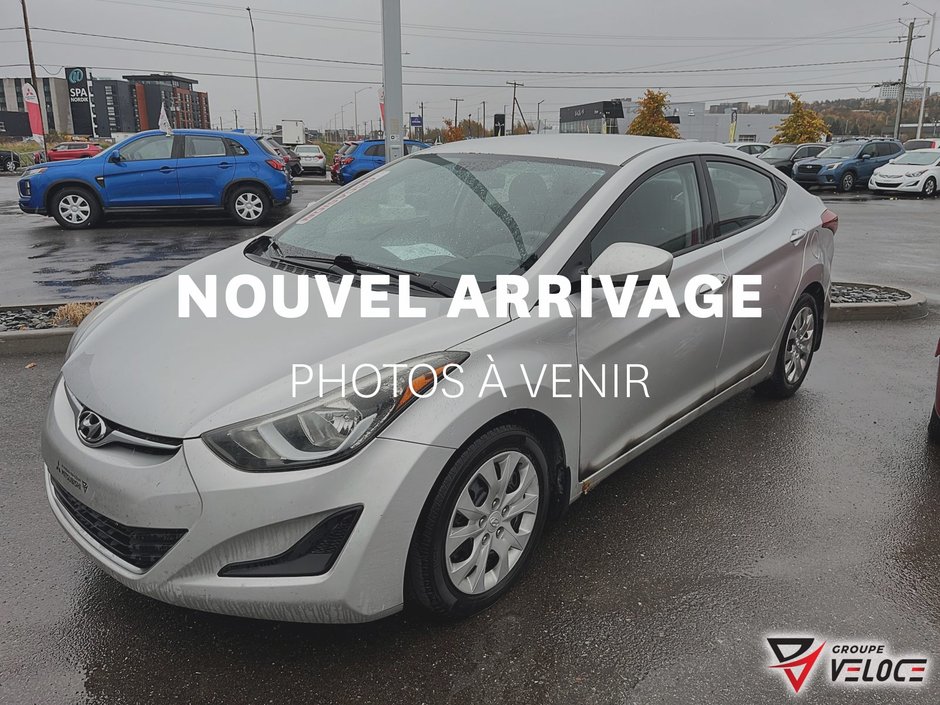 Hyundai Elantra *GL CRUISE BLUETOOTH* 2016 à Rivière-du-Loup, Québec
