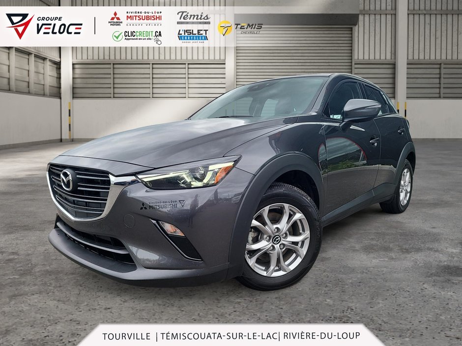 2022 Mazda CX-3 GS TOURING AWD * TOIT OUVRANT, PUSH START* in Riviere-du-Loup, Quebec
