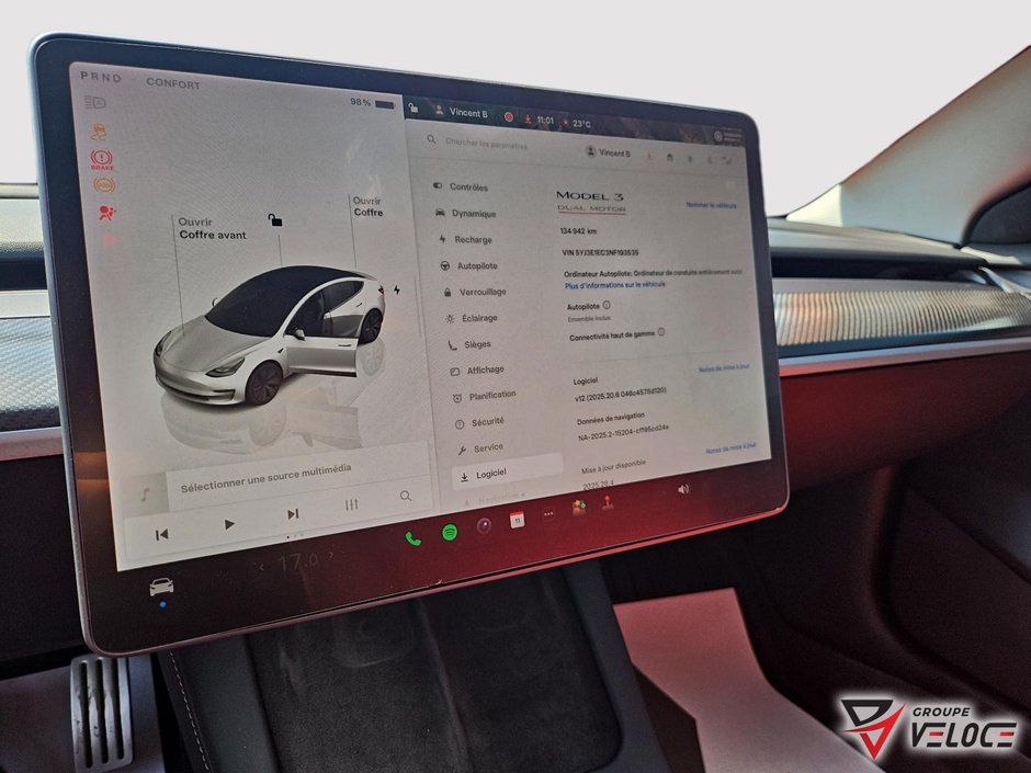 2022 Tesla MODEL 3 Performance *AWD, TOIT PANO, CUIR*-9